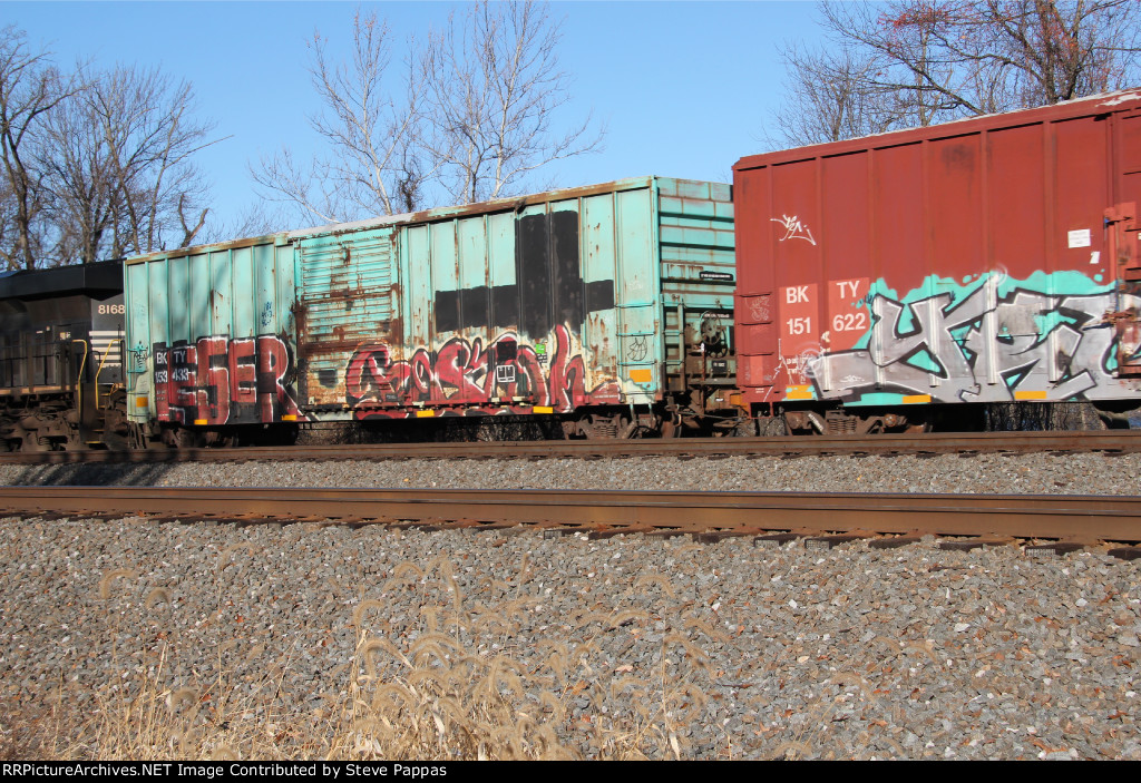 BKTY 153433 - ex Penn Central boxcar